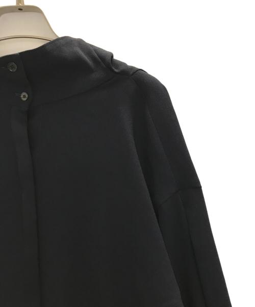 ROPE（ロペ）ROPE (ロペ) 2WAYジョーゼットブラウス ネイビー サイズ:Freeの古着・服飾アイテム