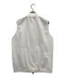 ZERO HALLIBURTON (ゼロハリバートン) ジップアップベスト ホワイト サイズ:Ⅼ：7000円