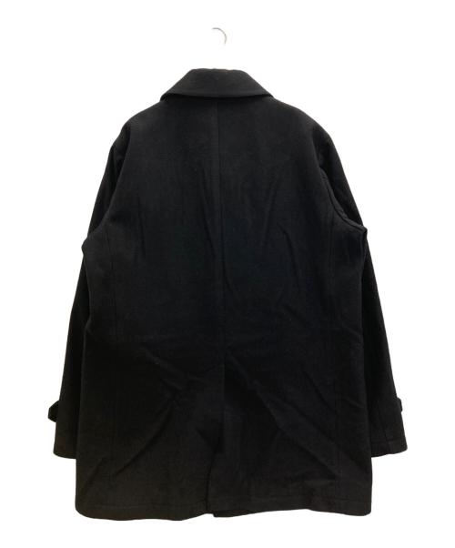 PLST（プラステ）PLST (プラステ) ウール比翼コート ネイビー サイズ:XLの古着・服飾アイテム