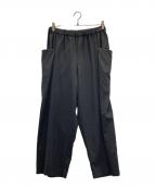 charpentier de vaisseauシャルパンティエ ドゥ ヴェッソ）の古着「イージーウールパンツ」｜ネイビー