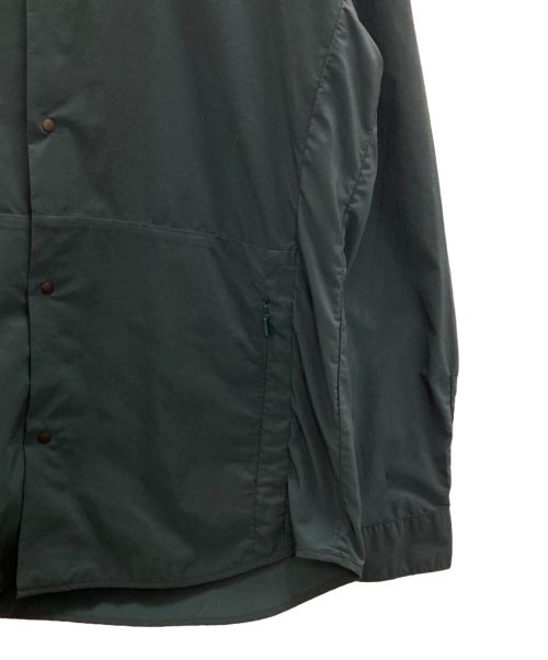 alk phenix（アルクフェニックス）alk phenix (アルクフェニックス) スナップボタンシャツ グリーン サイズ:Mの古着・服飾アイテム