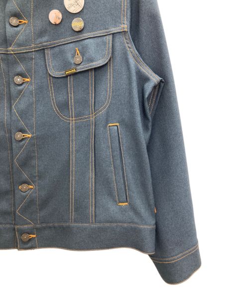 DAIRIKU（ダイリク）DAIRIKU (ダイリク) Johnny Polyester Jacket ネイビー サイズ:Ⅿの古着・服飾アイテム