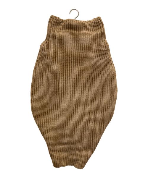 3.1 phillip lim（スリーワンフィリップリム）3.1 phillip lim (スリーワンフィリップリム) 変形ニット ブラウン サイズ:XSの古着・服飾アイテム