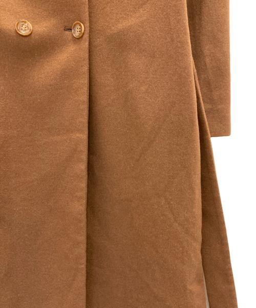 ROSSO（ロッソ）ROSSO (ロッソ) カシミヤ混フーデッドコート ブラウン サイズ:FREEの古着・服飾アイテム