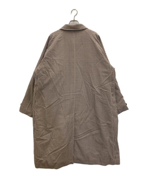 BEAMS（ビームス）BEAMS (ビームス) オーバーステンカラーコート ブラウン サイズ:Ⅿの古着・服飾アイテム