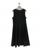 LAUREN RALPH LAURENローレンラルフローレン）の古着「ノースリーブワンピース」｜ブラック