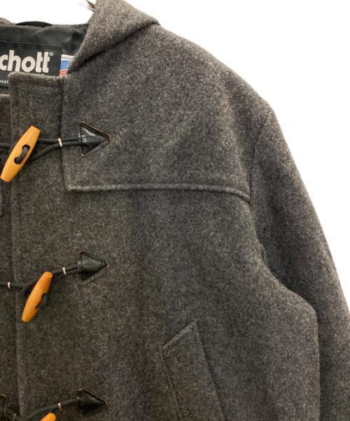 Schott（ショット）Schott (ショット) ダッフルコート グレー サイズ:42の古着・服飾アイテム