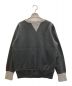 HINOYA (ヒノヤ) CREW NECK 2-TONE SWEAT SHIRT グレー サイズ:38：4000円