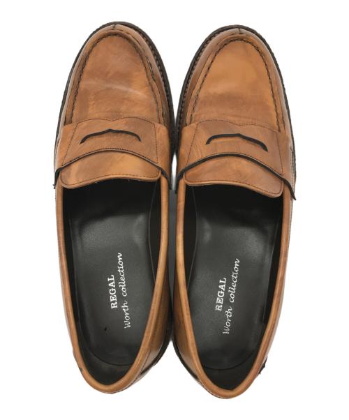 REGAL（リーガル）REGAL (リーガル) ローファー ブラウン サイズ:25.5cmの古着・服飾アイテム