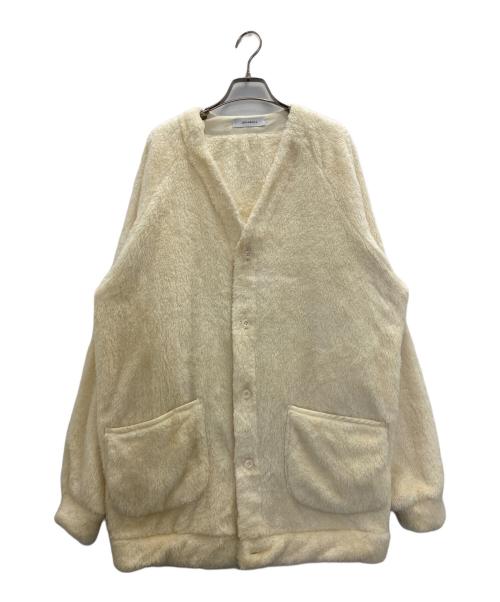 JOHNBULL（ジョンブル）Johnbull (ジョンブル) フリースカーディガン アイボリー サイズ:XLの古着・服飾アイテム