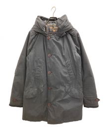WOOLRICH（ウールリッチ）の古着「フーデッドダウンコート」｜グレー