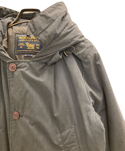 WOOLRICH（ウールリッチ）WOOLRICH (ウールリッチ) フーデッドダウンコート グレー サイズ:Sの古着・服飾アイテム