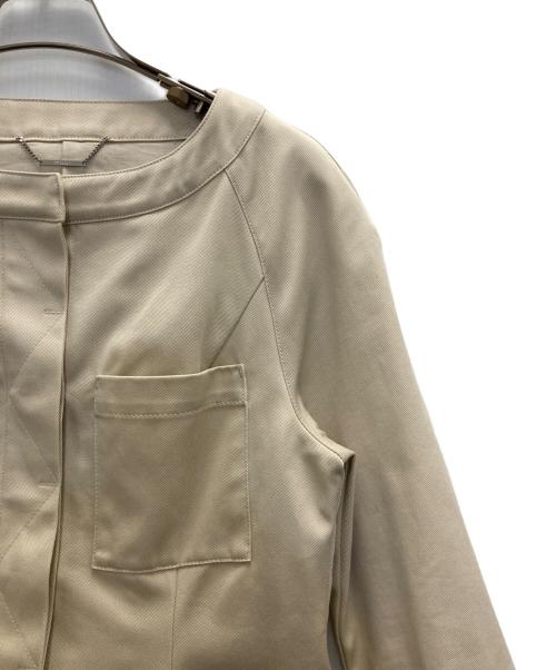 CELFORD（セルフォード）CELFORD (セルフォード) ペプラムジャケット アイボリー サイズ:SIZE36の古着・服飾アイテム