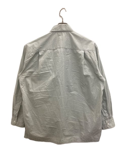 INTERIM（インテリム）interim (インテリム) オープンカラーシャツ スカイブルー サイズ:4の古着・服飾アイテム