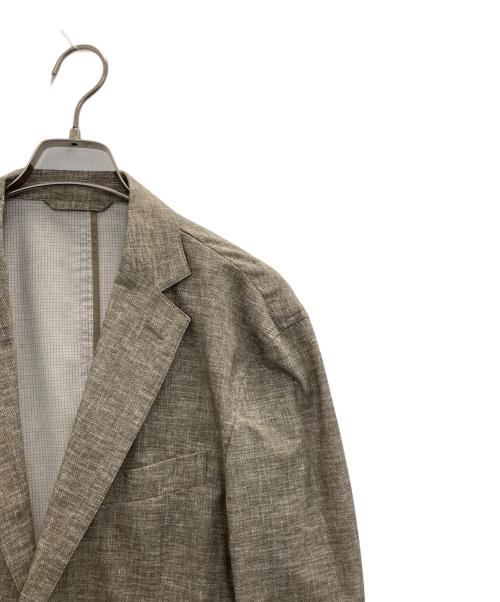 PAPAS（パパス）PAPAS (パパス) アンコンジャケット ベージュ サイズ:Ⅿの古着・服飾アイテム