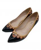 MIU MIUミュウミュウ）の古着「パンプス」｜ブラック