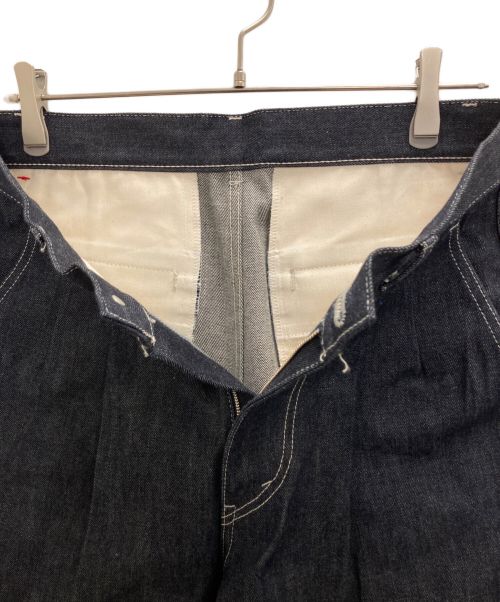 Graphpaper（グラフペーパー）Graphpaper (グラフペーパー) Selvage Denim Two Tuck Tapered Pants インディゴ サイズ:未記入の古着・服飾アイテム