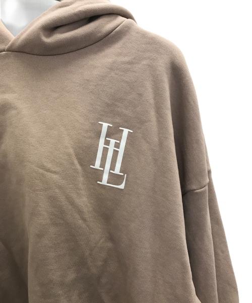 HER LIP TO（ハーリップトゥ）Her lip to (ハーリップトゥ) Lounge Hoodie ベージュ サイズ:Mの古着・服飾アイテム