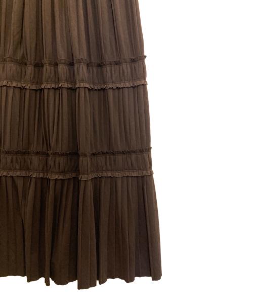 HER LIP TO（ハーリップトゥ）HER LIP TO (ハーリップトゥ) MUST HAVE SUMMER DRESS/M ブラウン サイズ:Sの古着・服飾アイテム