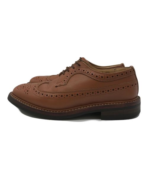 Tricker's（トリッカーズ）Tricker's (トリッカーズ) ウィングチップシューズ ブラウン サイズ:7の古着・服飾アイテム