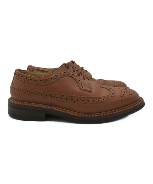 Tricker's（トリッカーズ）Tricker's (トリッカーズ) ウィングチップシューズ ブラウン サイズ:7の古着・服飾アイテム