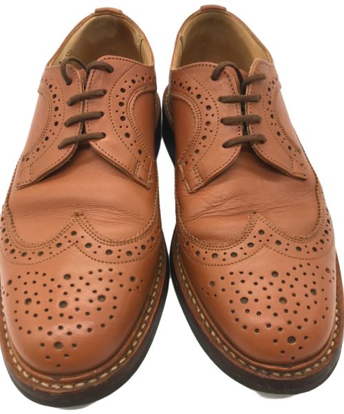 Tricker's（トリッカーズ）Tricker's (トリッカーズ) ウィングチップシューズ ブラウン サイズ:7の古着・服飾アイテム
