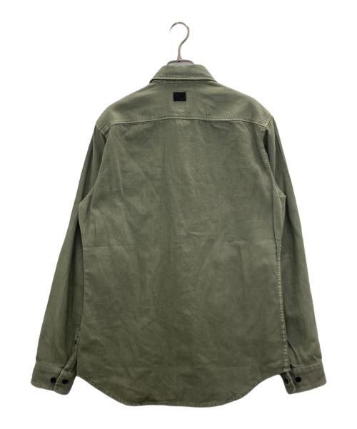 G-STAR RAW（ジースターロゥ）G-STAR RAW (ジースターロゥ) シャツ グリーン サイズ:Mの古着・服飾アイテム