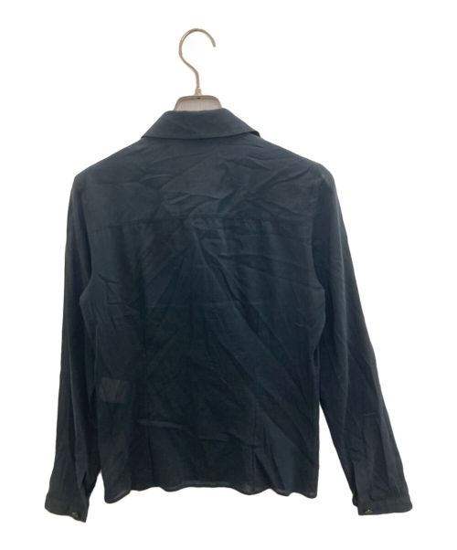 FENDI（フェンディ）FENDI (フェンディ) フロントステッチシャツ ネイビー サイズ:40の古着・服飾アイテム