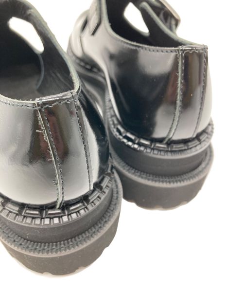 Y's（ワイズ）Y's (ワイズ) ストラップシューズ ブラック サイズ:3の古着・服飾アイテム