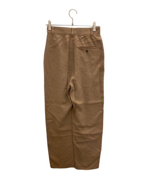 ELENI（エレニ）ELENI (エレニ) ライトクロスパンツ ブラウン サイズ:38の古着・服飾アイテム