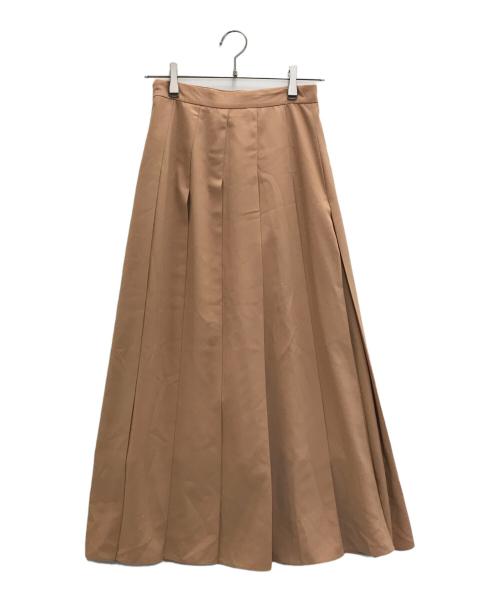 anuans（アニュアンス）anuans (アニュアンス) ワイドプリーツスカート ピンク サイズ:Mの古着・服飾アイテム