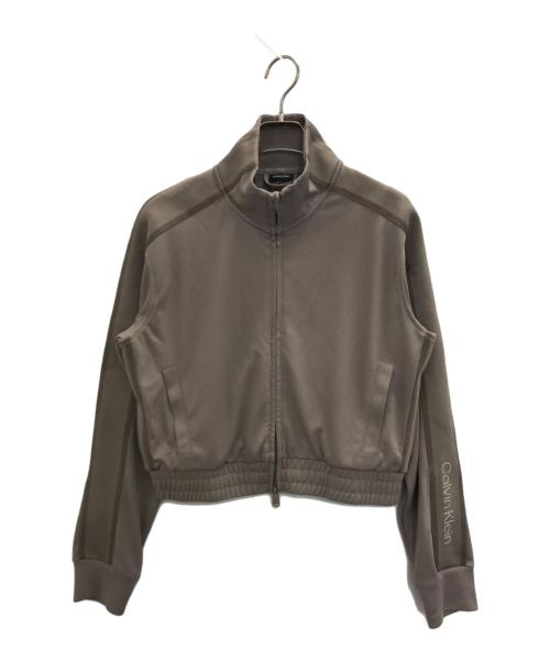 Calvin Klein（カルバンクライン）Calvin Klein (カルバンクライン) トラックジャケット ブラウン サイズ:Mの古着・服飾アイテム