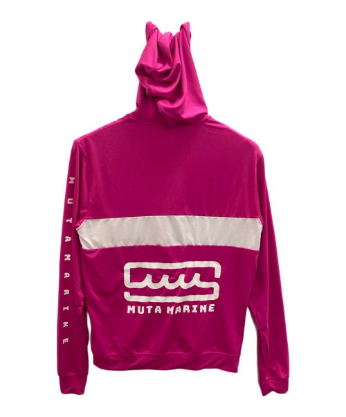 muta MARINE（ムータマリン）muta MARINE (ムータマリン) ジップパーカー ピンク サイズ:4の古着・服飾アイテム