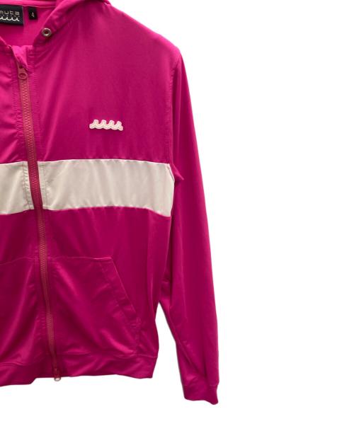 muta MARINE（ムータマリン）muta MARINE (ムータマリン) ジップパーカー ピンク サイズ:4の古着・服飾アイテム