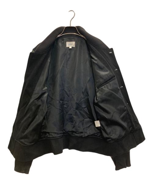 yoused（ユーズド）yoused (ユーズド) レザー切替スタジャン ブラック サイズ:Ⅿの古着・服飾アイテム