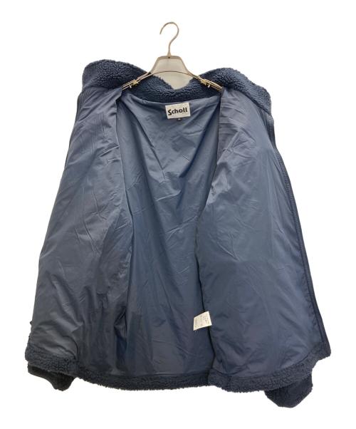 Schott（ショット）Schott (ショット) フリースジャケット ネイビー サイズ:2XLの古着・服飾アイテム