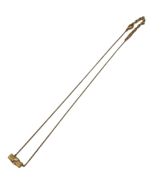 Ferragamo（フェラガモ）Ferragamo (フェラガモ) ヴァラネックレス ゴールドの古着・服飾アイテム