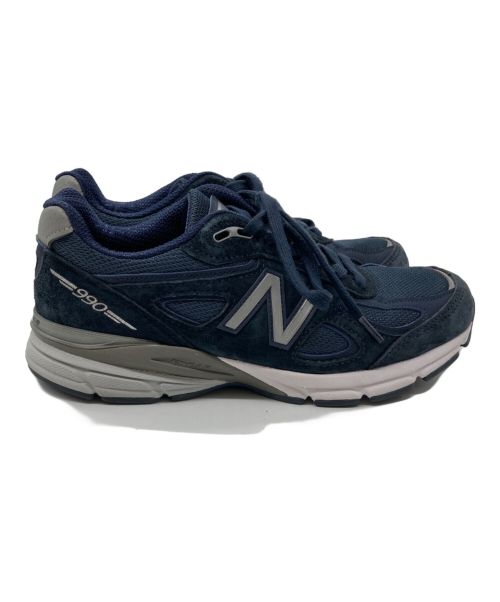 NEW BALANCE（ニューバランス）NEW BALANCE (ニューバランス) 990v4 ネイビー サイズ:25.5の古着・服飾アイテム