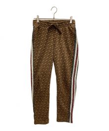 BURBERRY（バーバリー）の古着「Monogram Stripe Track Pants」｜ブラウン