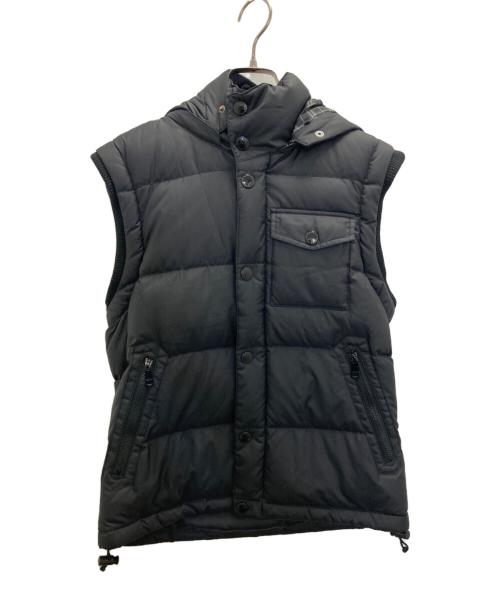 BURBERRY BLACK LABEL（バーバリーブラックレーベル）BURBERRY BLACK LABEL (バーバリーブラックレーベル) ダウンベスト ブラック サイズ:SIZE　Mの古着・服飾アイテム