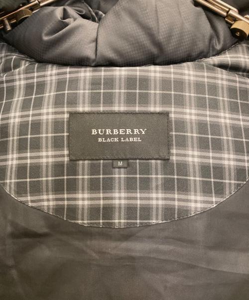 BURBERRY BLACK LABEL（バーバリーブラックレーベル）BURBERRY BLACK LABEL (バーバリーブラックレーベル) ダウンベスト ブラック サイズ:SIZE　Mの古着・服飾アイテム