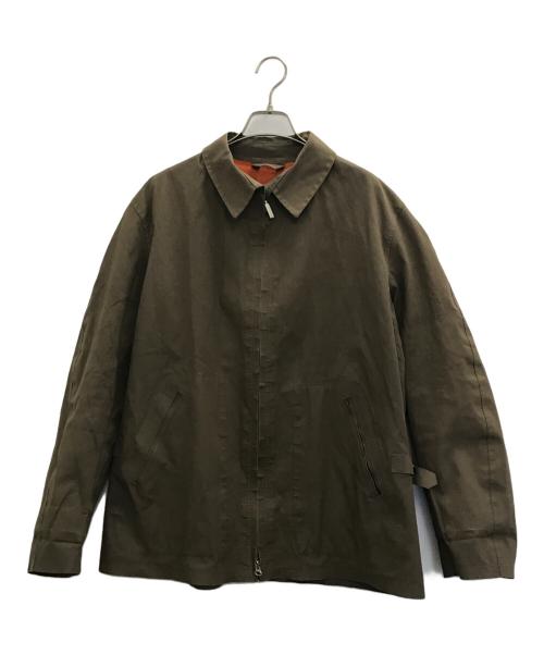 MACKINTOSH（マッキントッシュ）MACKINTOSH (マッキントッシュ) ジップアップジャケット ブラウン サイズ:Mの古着・服飾アイテム