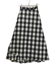 oblekt（オブレクト）の古着「スカート」｜ブラック×ホワイト