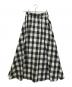 oblekt (オブレクト) スカート ブラック×ホワイト サイズ:S：3000円