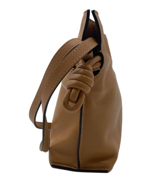 LOEWE（ロエベ）LOEWE (ロエベ) フラメンコクラッチ ミニ ブラウンの古着・服飾アイテム