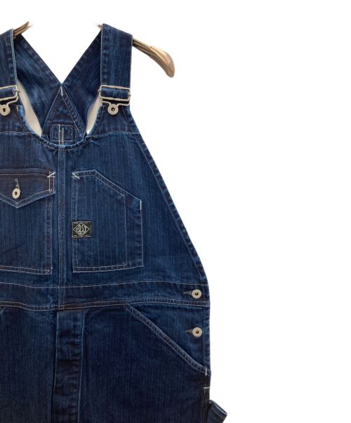POST O'ALLS（ポストオーバーオールズ）POST O'ALLS (ポストオーバーオールズ) No.2 Overalls  herringbone denim インディゴ サイズ:Ｍの古着・服飾アイテム