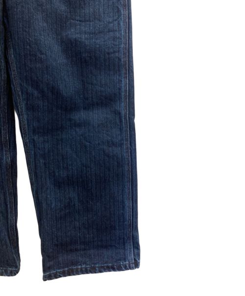 POST O'ALLS（ポストオーバーオールズ）POST O'ALLS (ポストオーバーオールズ) No.2 Overalls  herringbone denim インディゴ サイズ:Ｍの古着・服飾アイテム