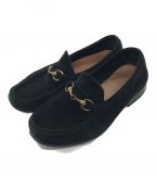 CUOIOクオイオ）の古着「ビットローファー」｜ブラック