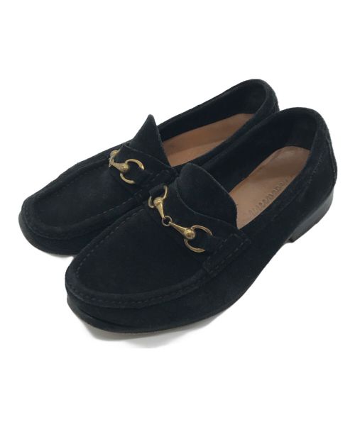 CUOIO（クオイオ）CUOIO (クオイオ) ビットローファー ブラック サイズ:38　1/2の古着・服飾アイテム