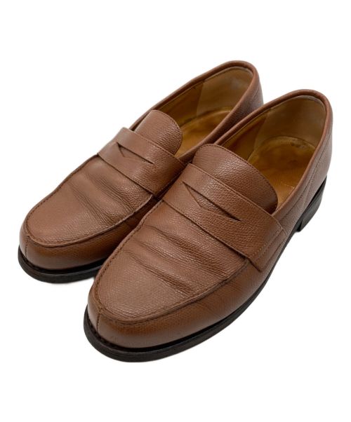 PARABOOT（パラブーツ）PARABOOT (パラブーツ) ADONIS コインローファー ブラウン サイズ:5の古着・服飾アイテム